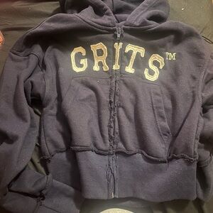 Blue GRITS Hoodie